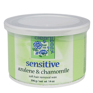 sensitive azulene &amp; chamomilel soft hair removal WAX (14oz can)